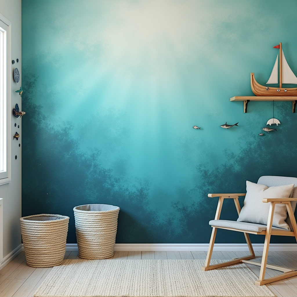 accent wall kids room 17