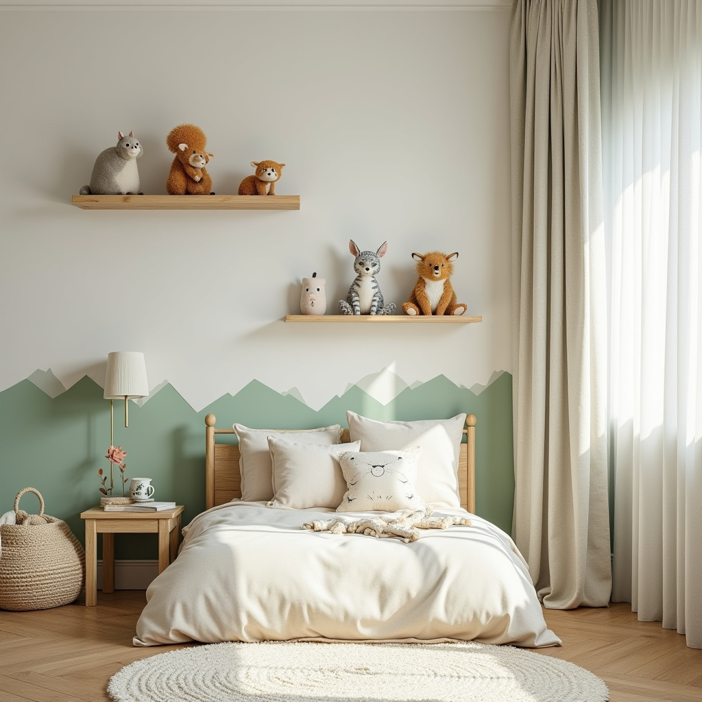 accent wall kids room 2