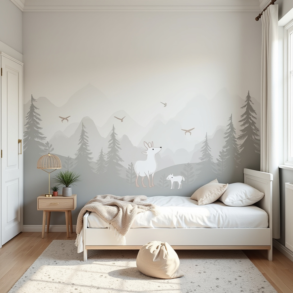 accent wall kids room 21