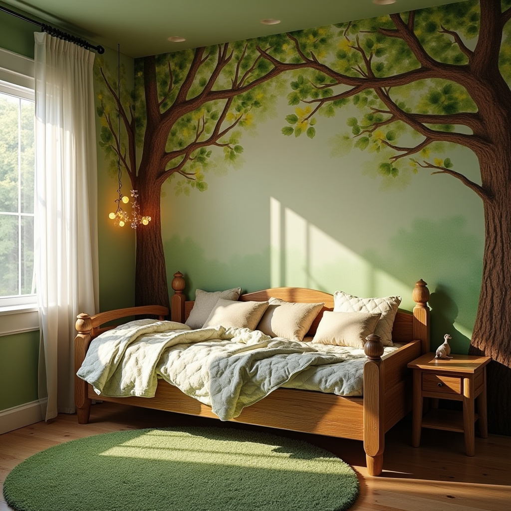 accent wall kids room 31