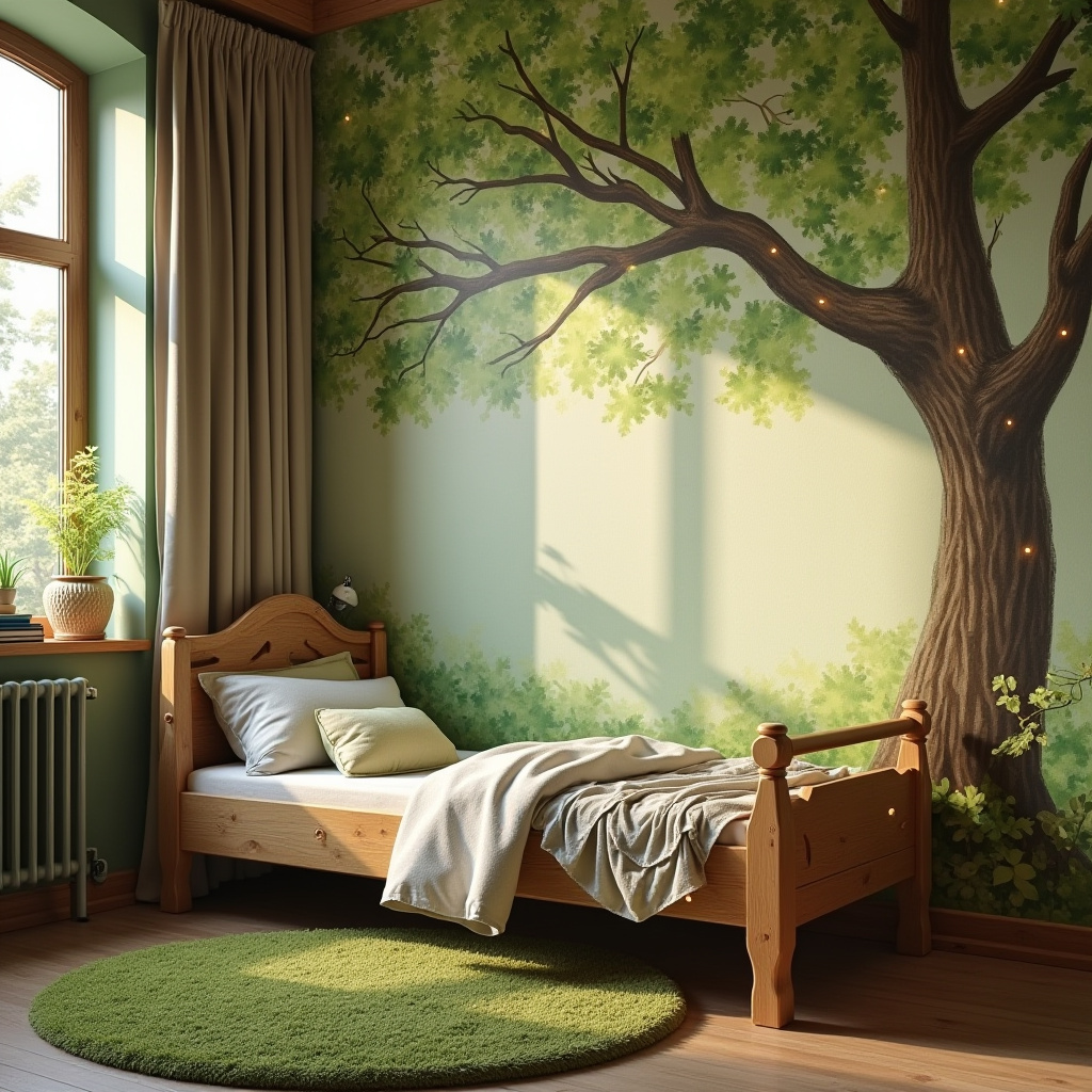 accent wall kids room 32