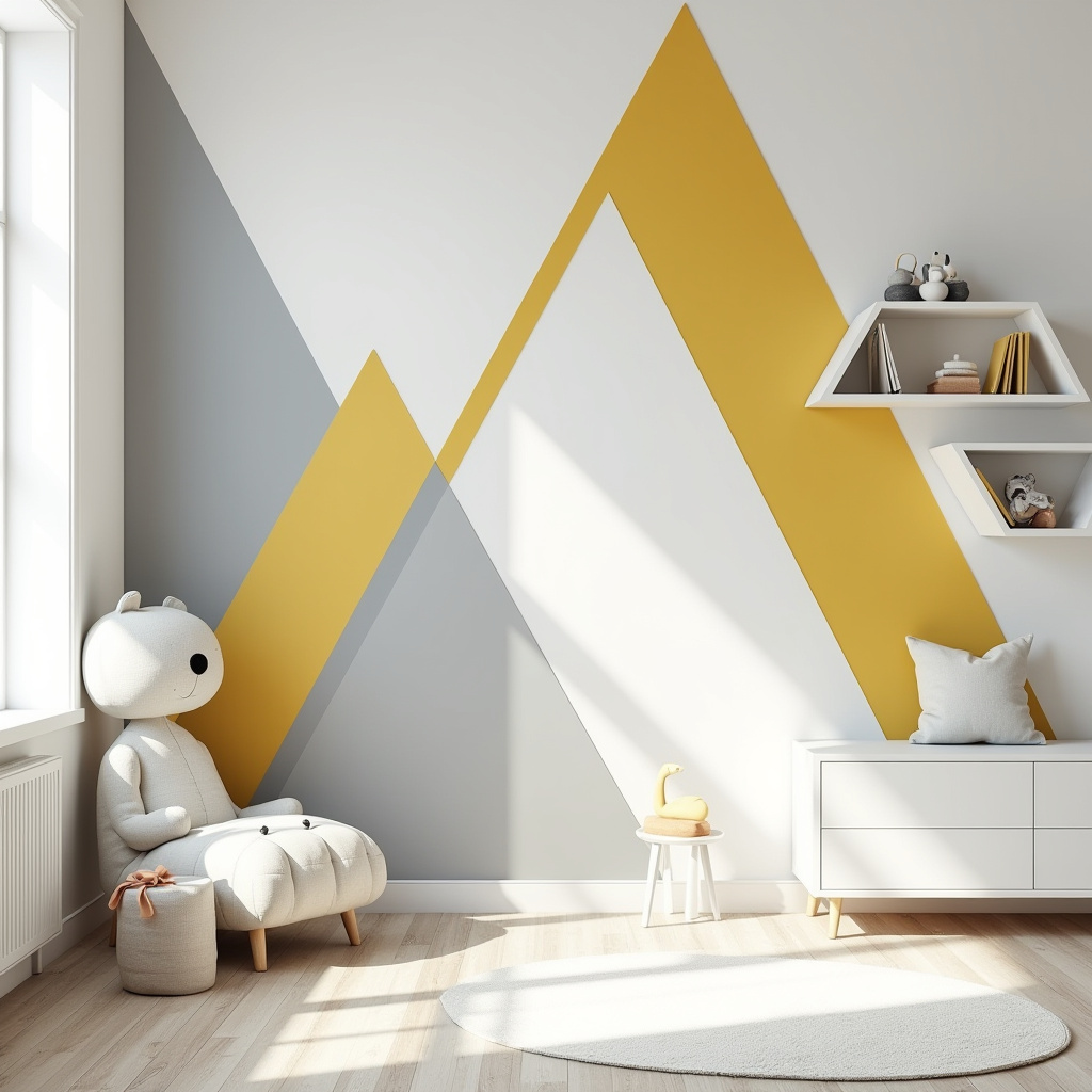accent wall kids room 36
