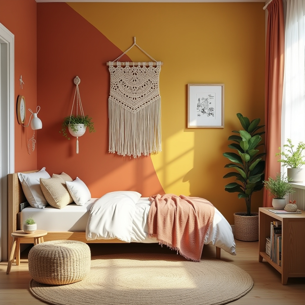 accent wall kids room 7