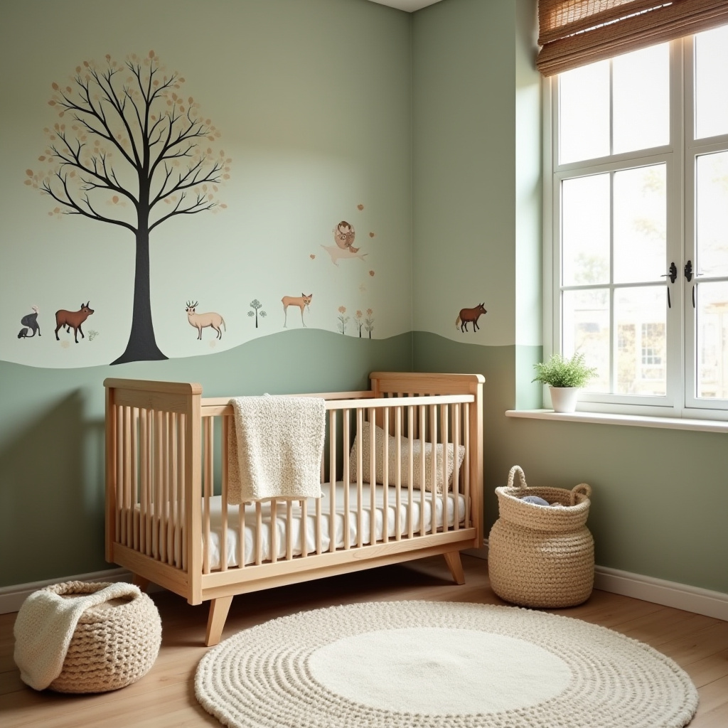 aesthetic nursery room 16