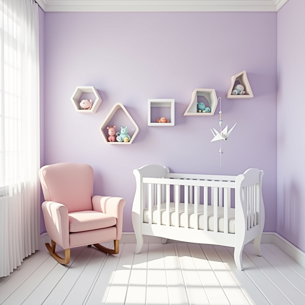 aesthetic nursery room 21