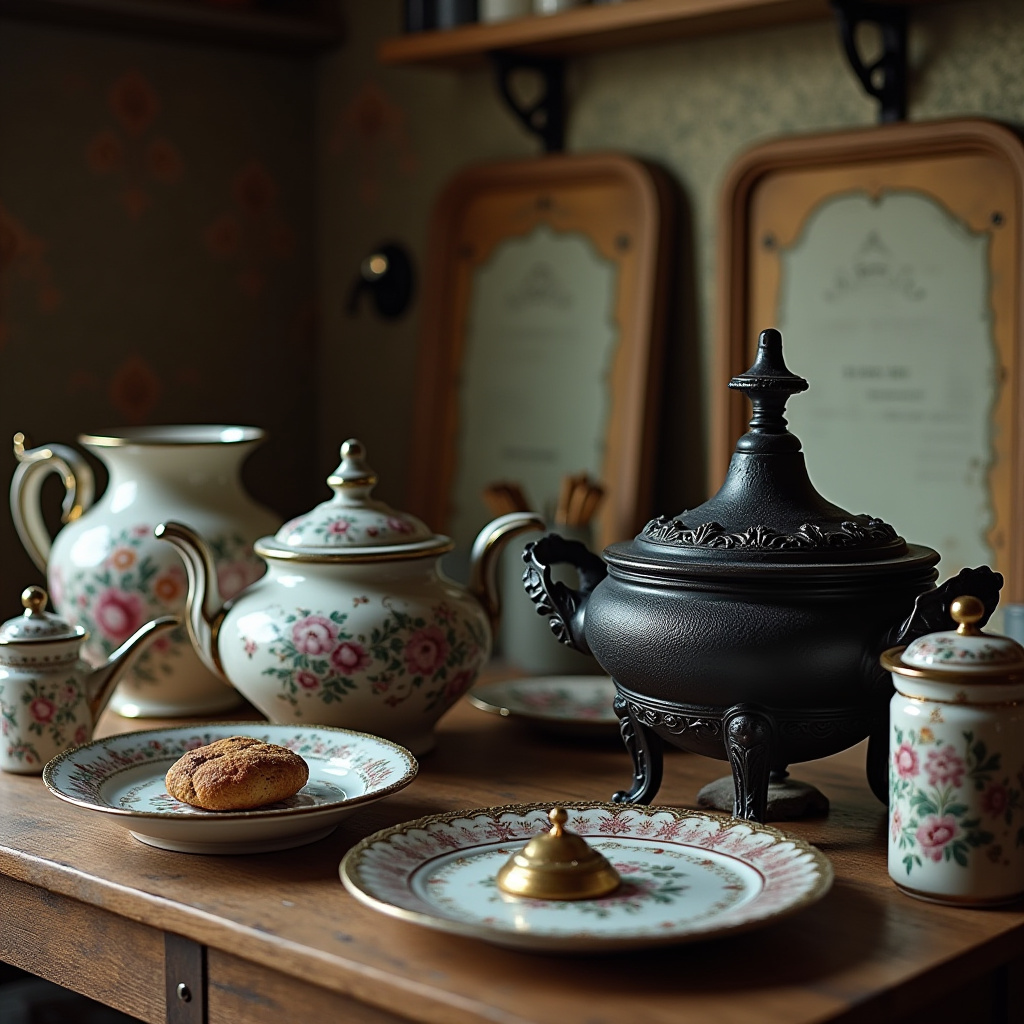 antique kitchen decor 27