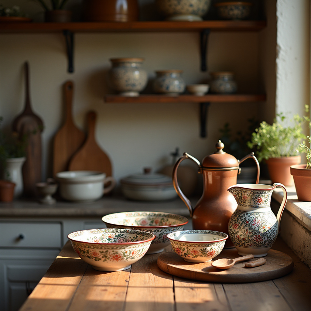 antique kitchen decor 29