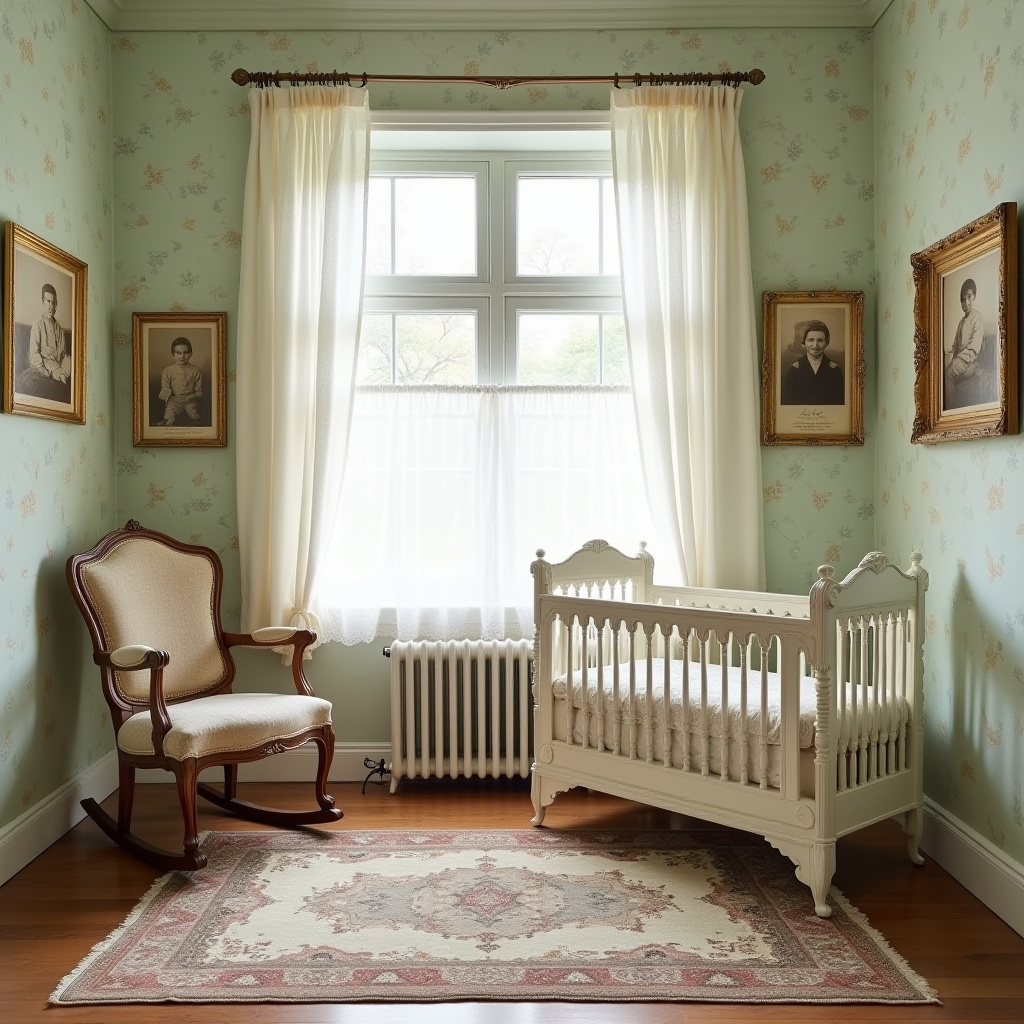 antique nursery decor 1
