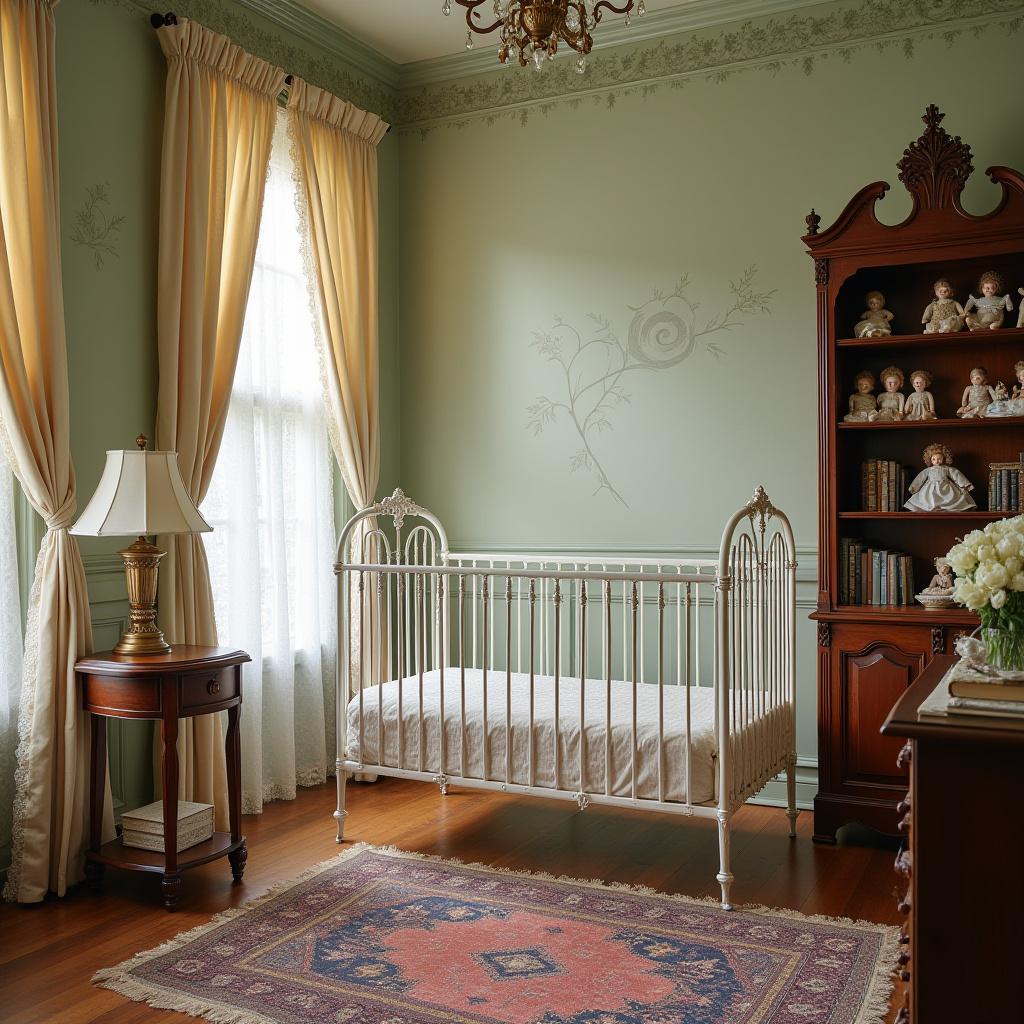antique nursery decor 12
