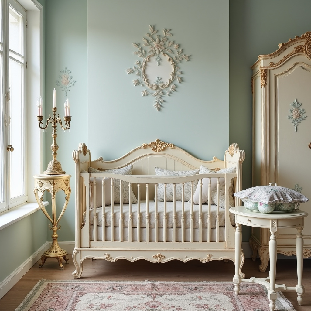 antique nursery decor 16