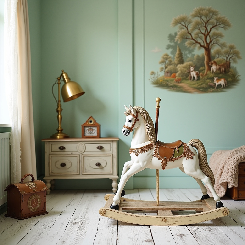 antique nursery decor 18