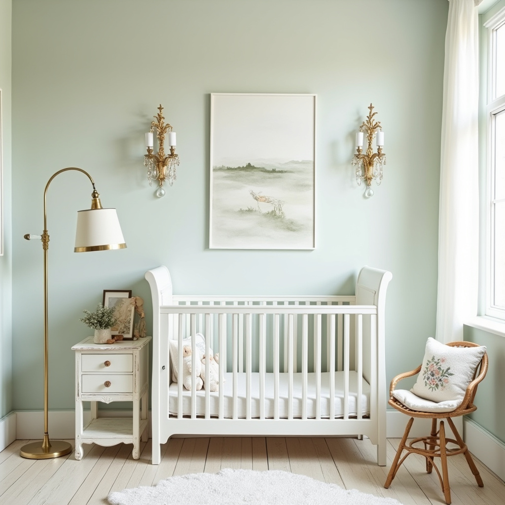 antique nursery decor 30