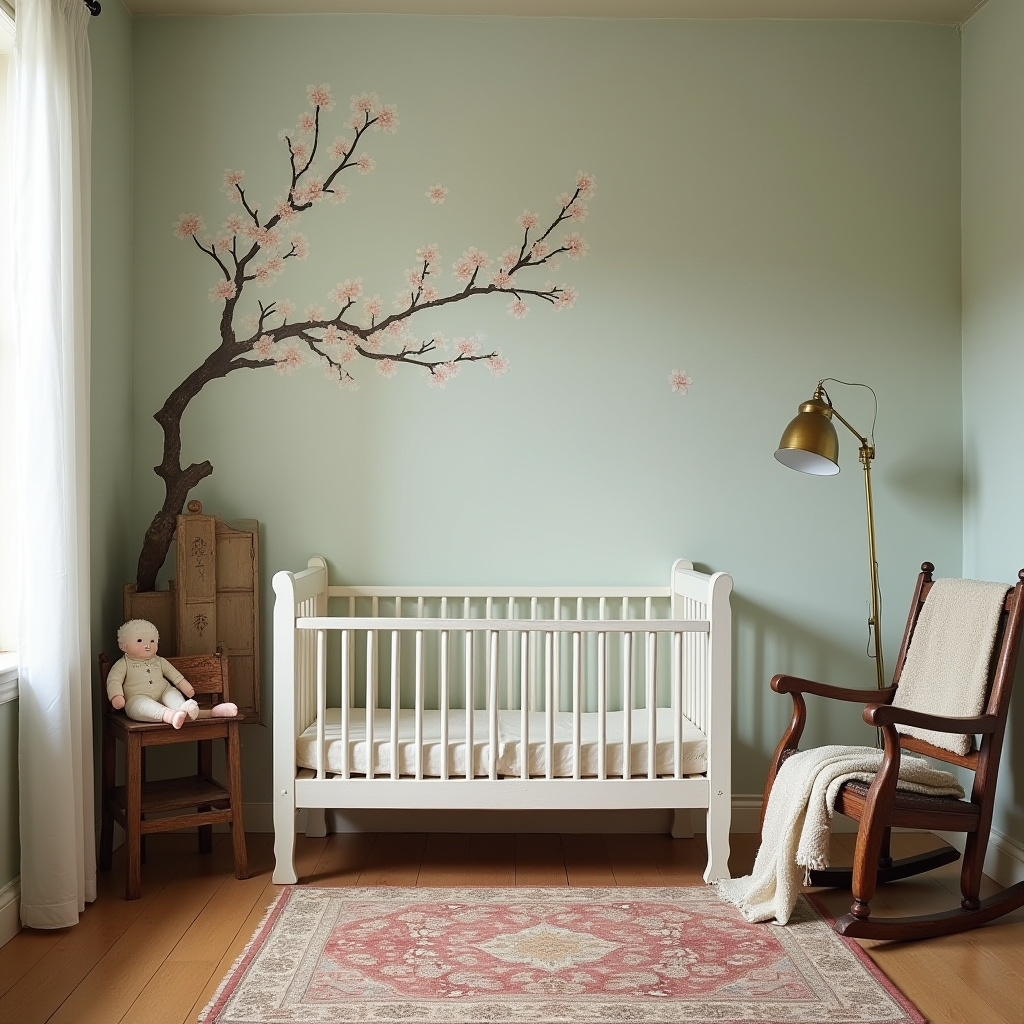 antique nursery decor 36