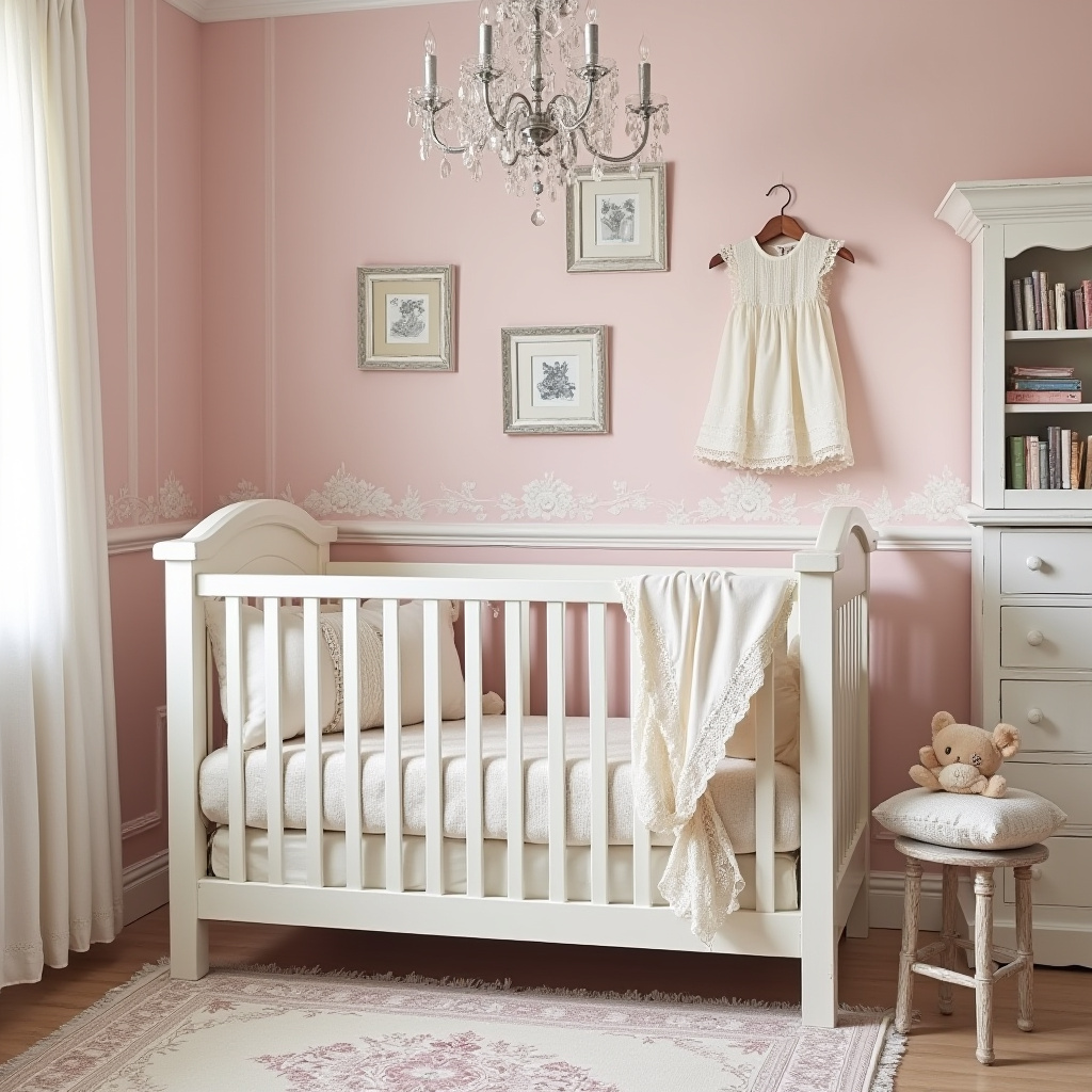 antique nursery decor 38