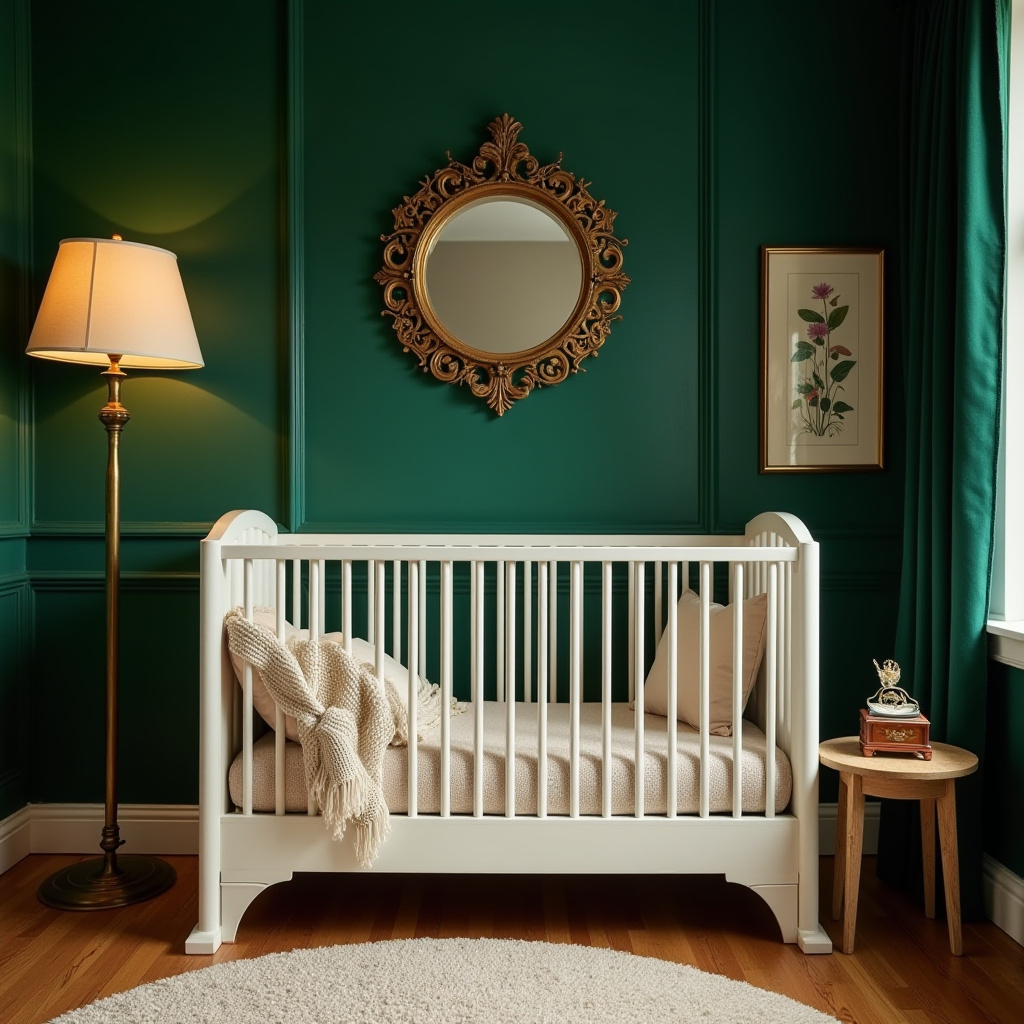 antique nursery decor 40