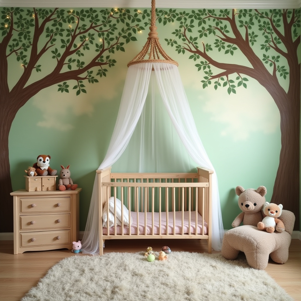 baby girl nursery decor 29