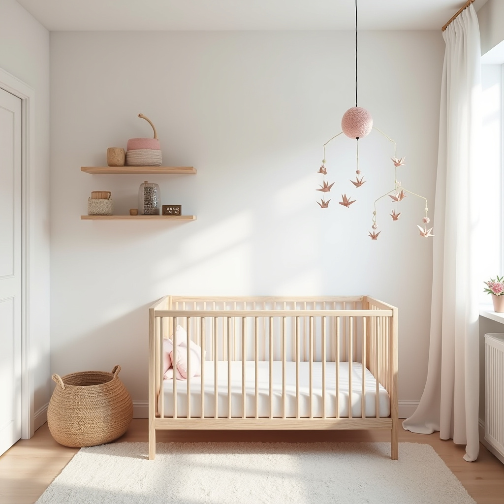 baby girl nursery decor 3