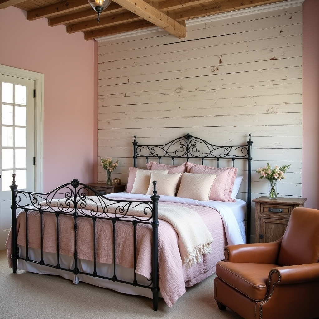 baby pink bedroom 14