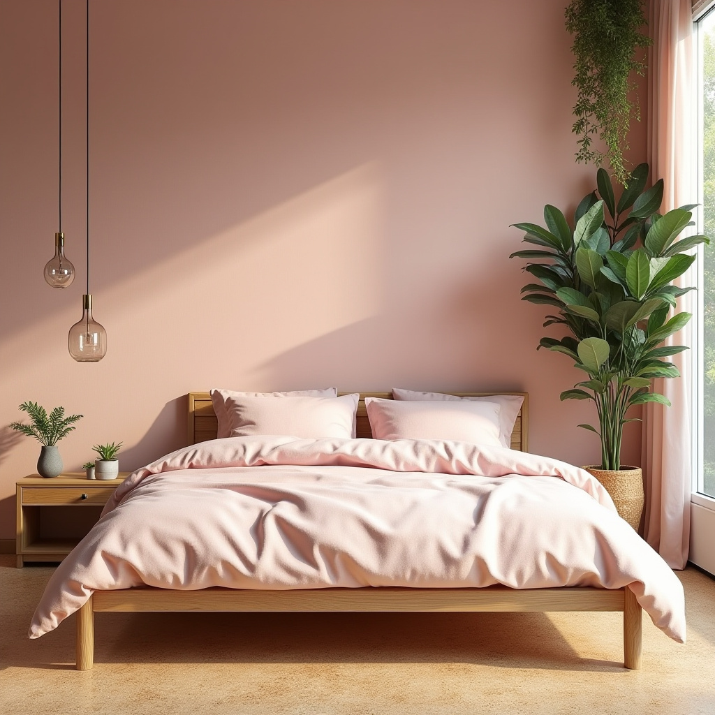 baby pink bedroom 19