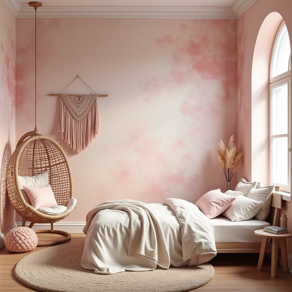 baby pink bedroom 3