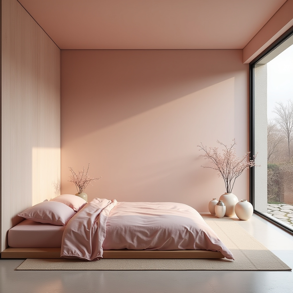 baby pink bedroom 37