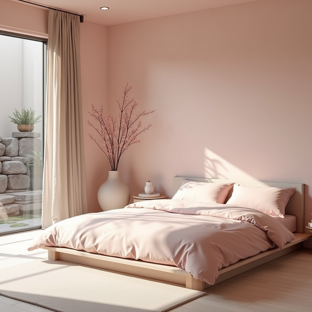 baby pink bedroom 38