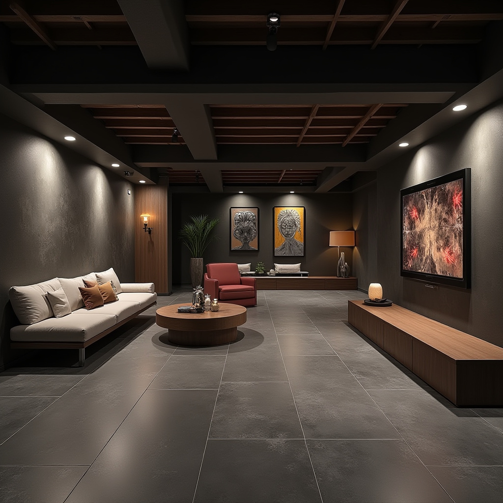 basement floor ideas 38