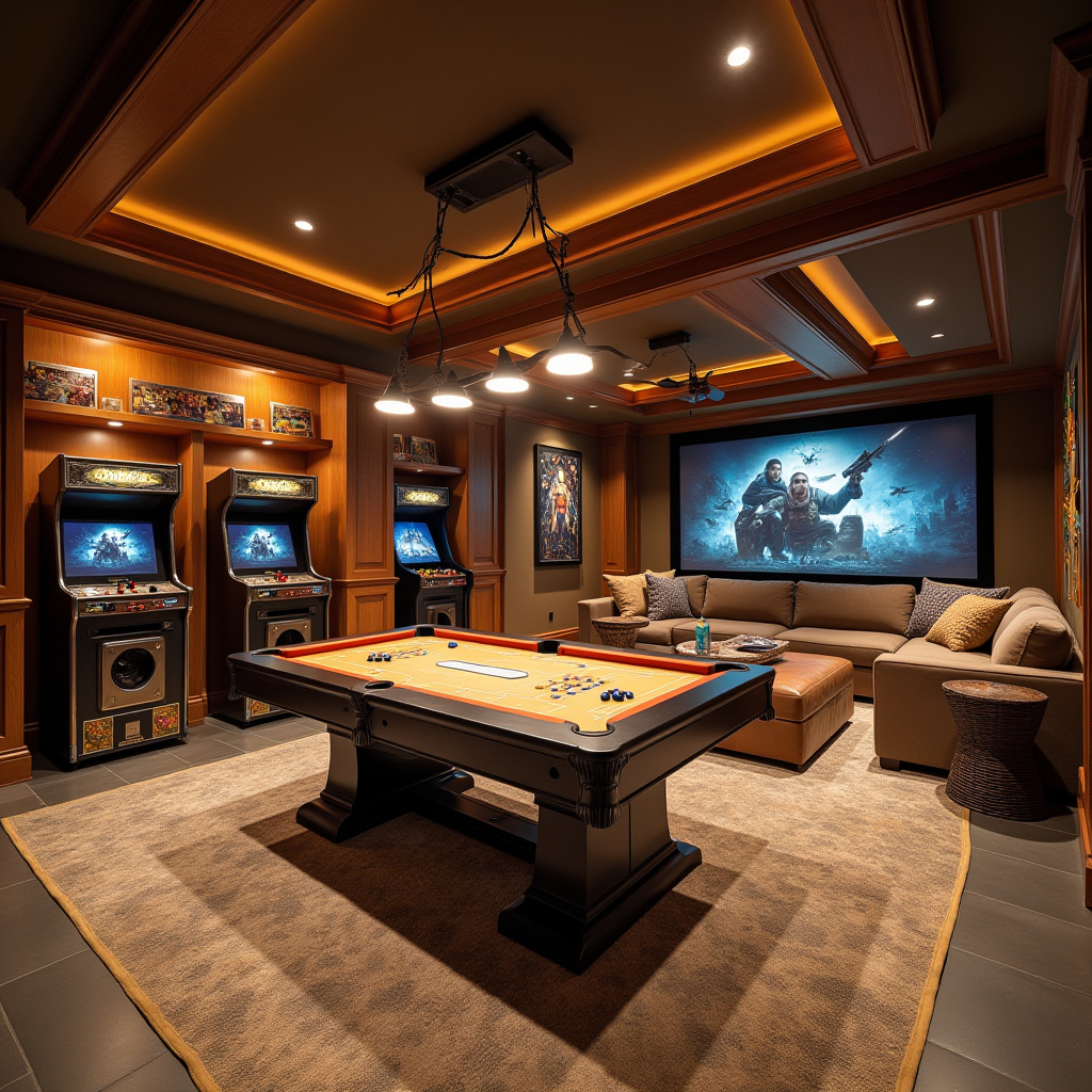 basement game room ideas 24