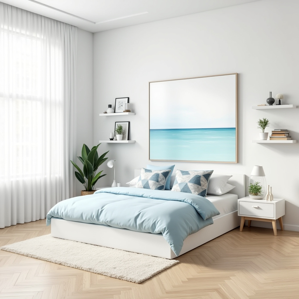 beach girl bedroom 12