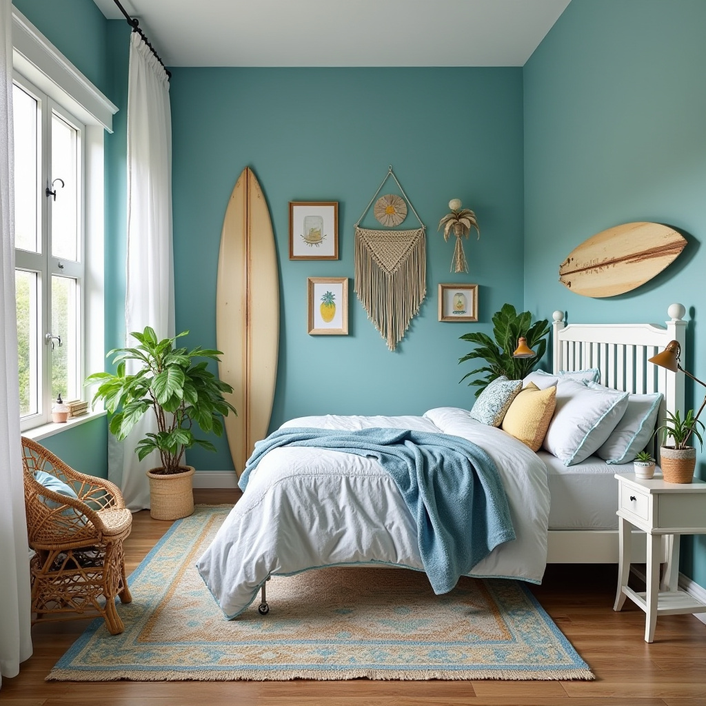 beach girl bedroom 23