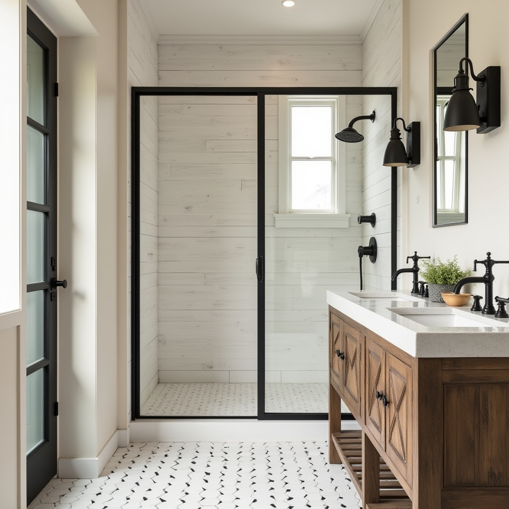 beige and black bathroom ideas 16