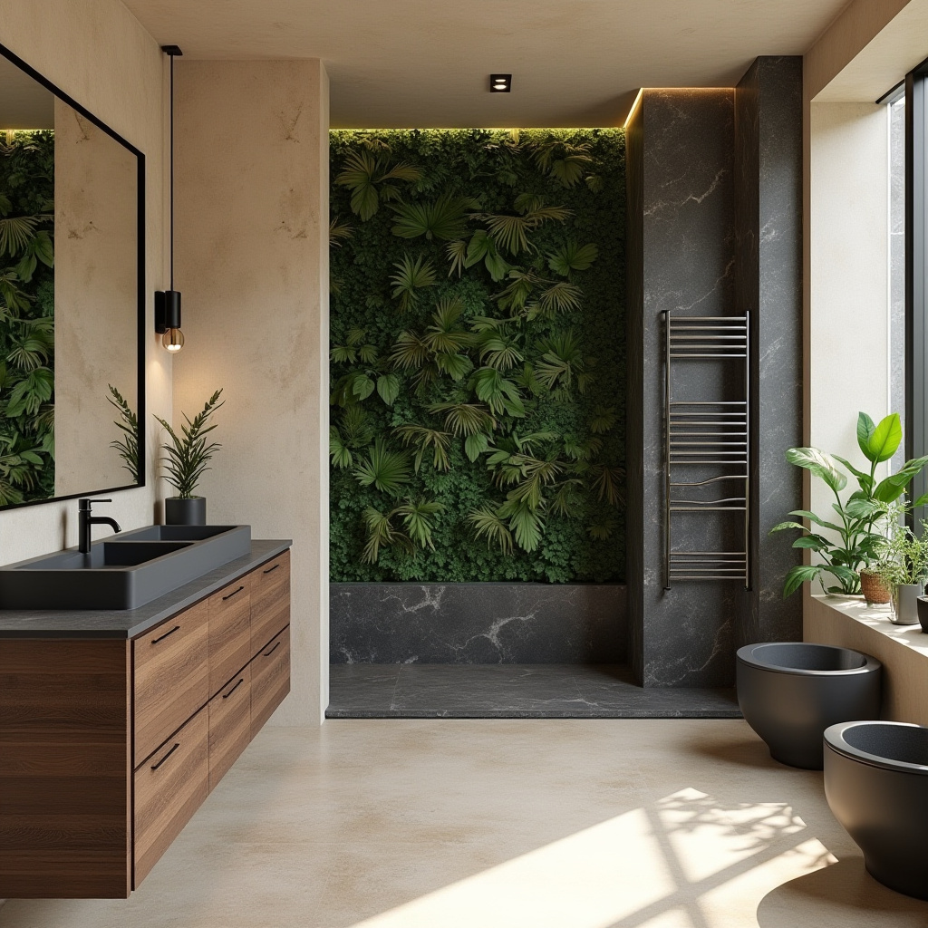 beige and black bathroom ideas 38