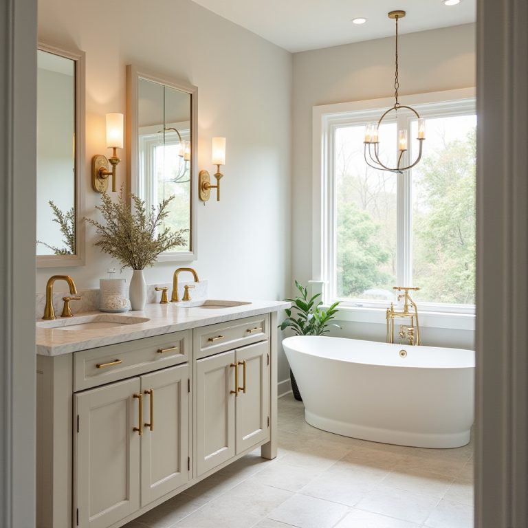 beige bathroom cabinets 1