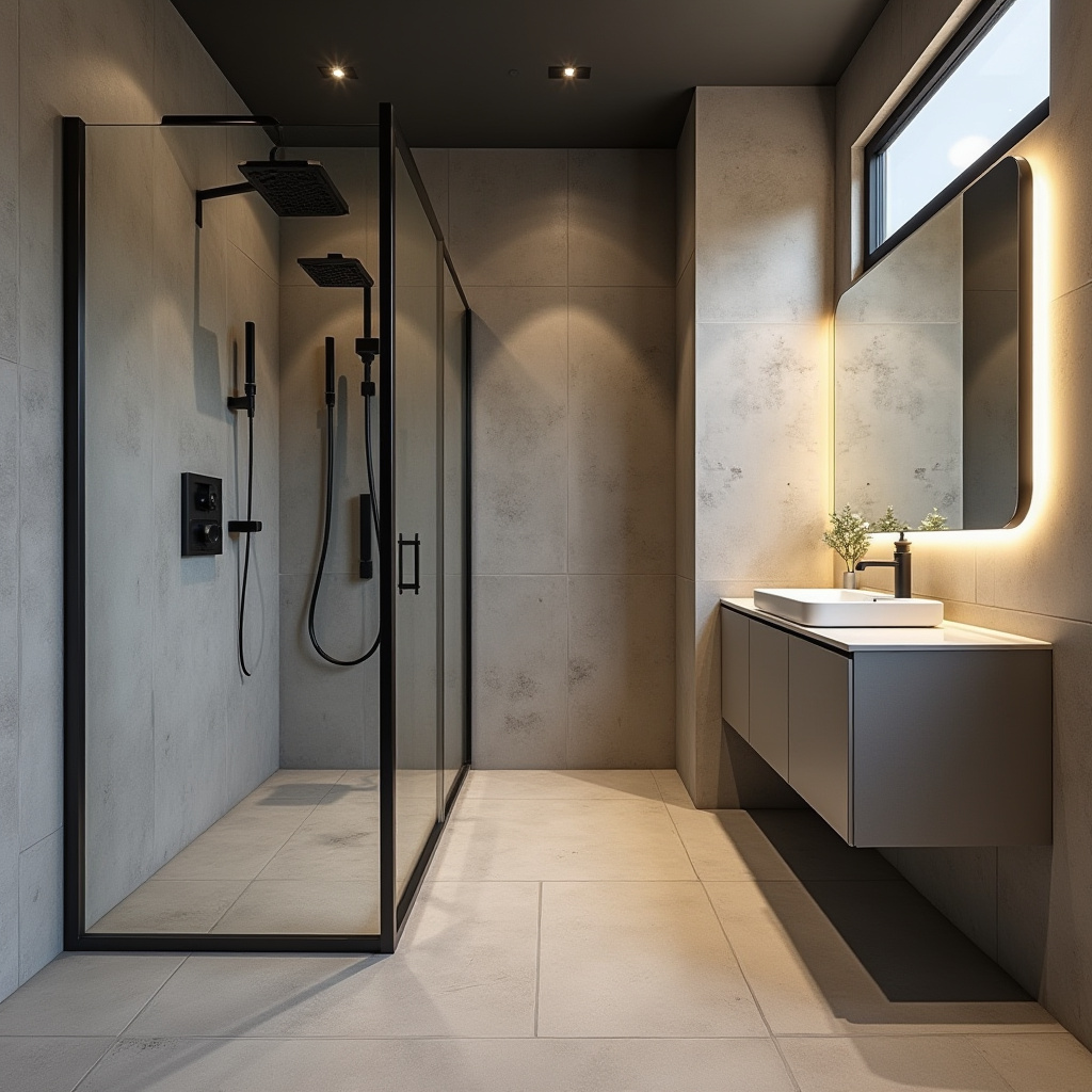 beige bathroom cabinets 21