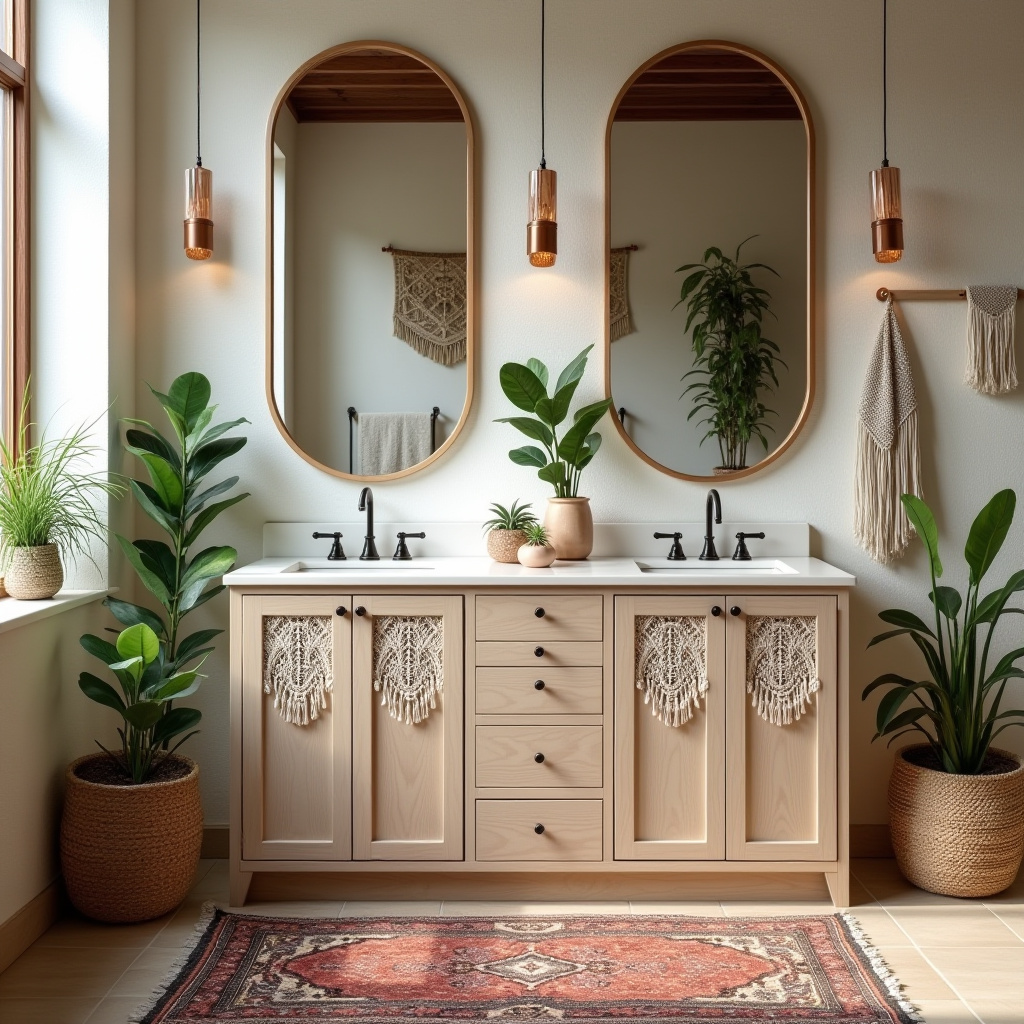 beige bathroom cabinets 23