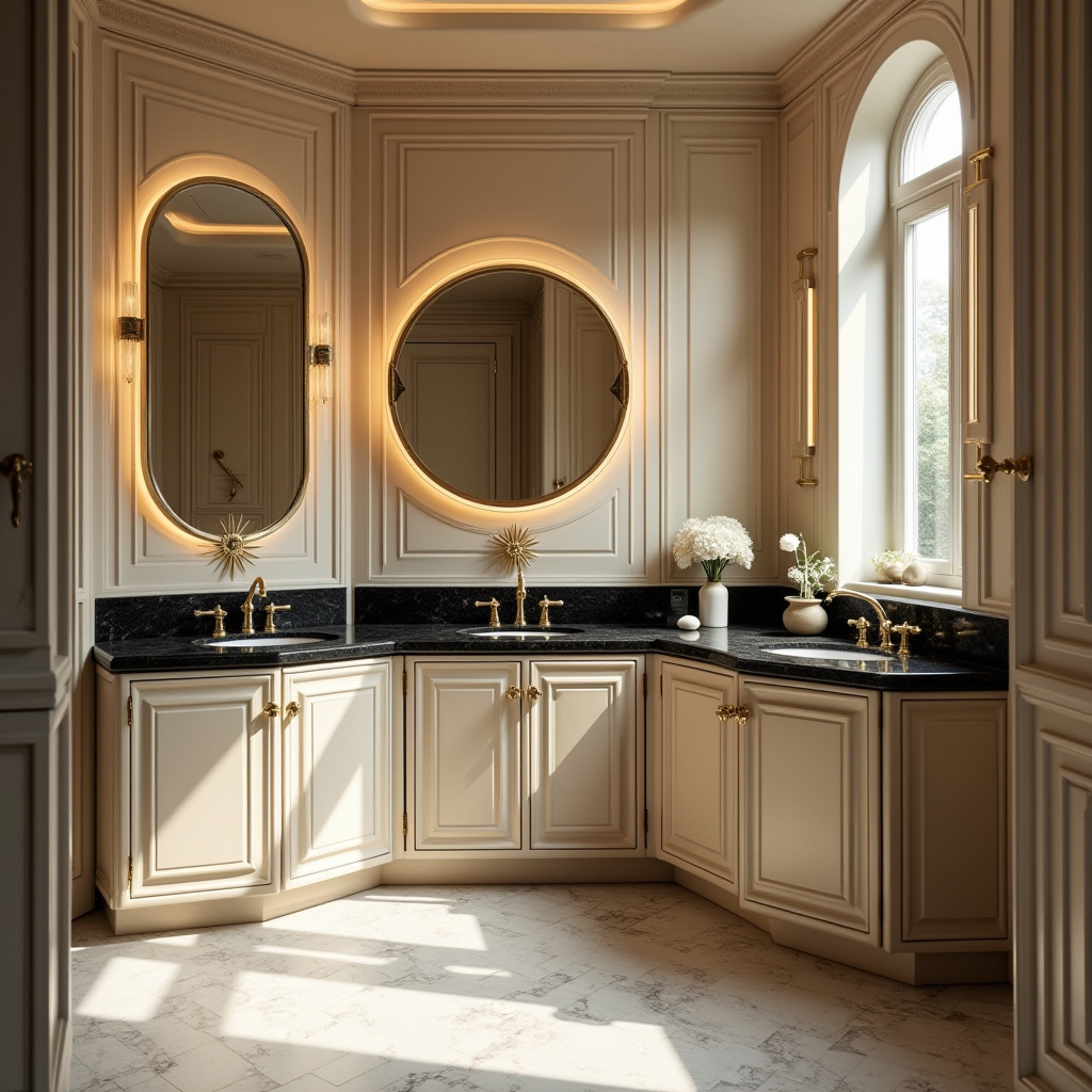 beige bathroom cabinets 26
