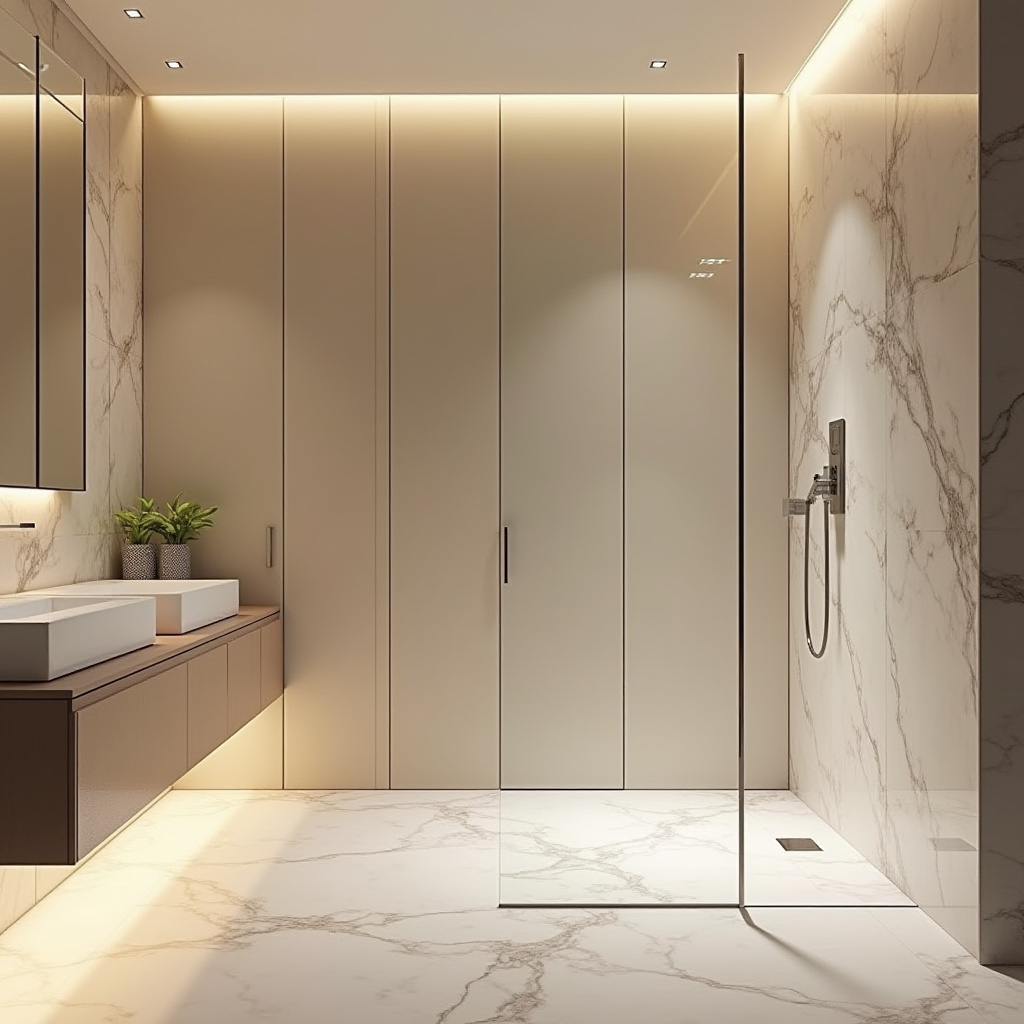 beige bathroom cabinets 33