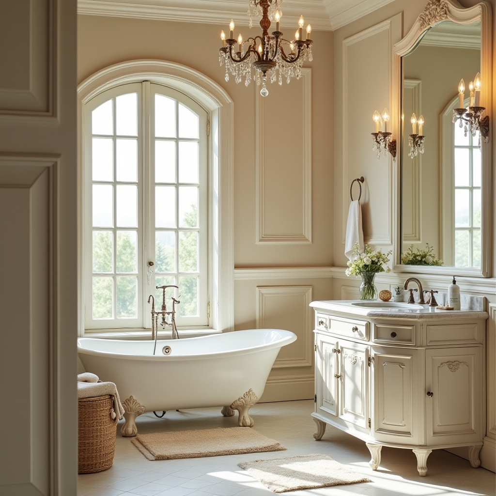 beige bathroom cabinets 36
