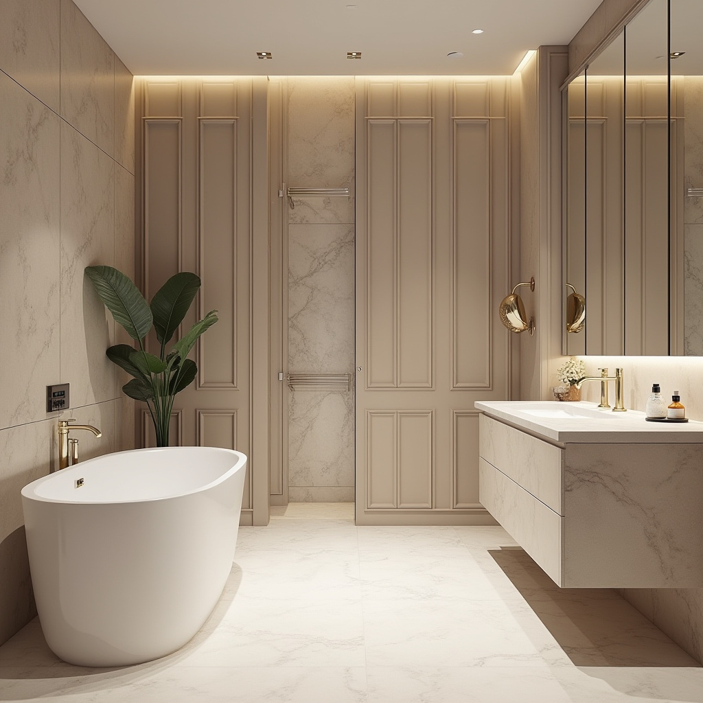 beige bathroom cabinets 39
