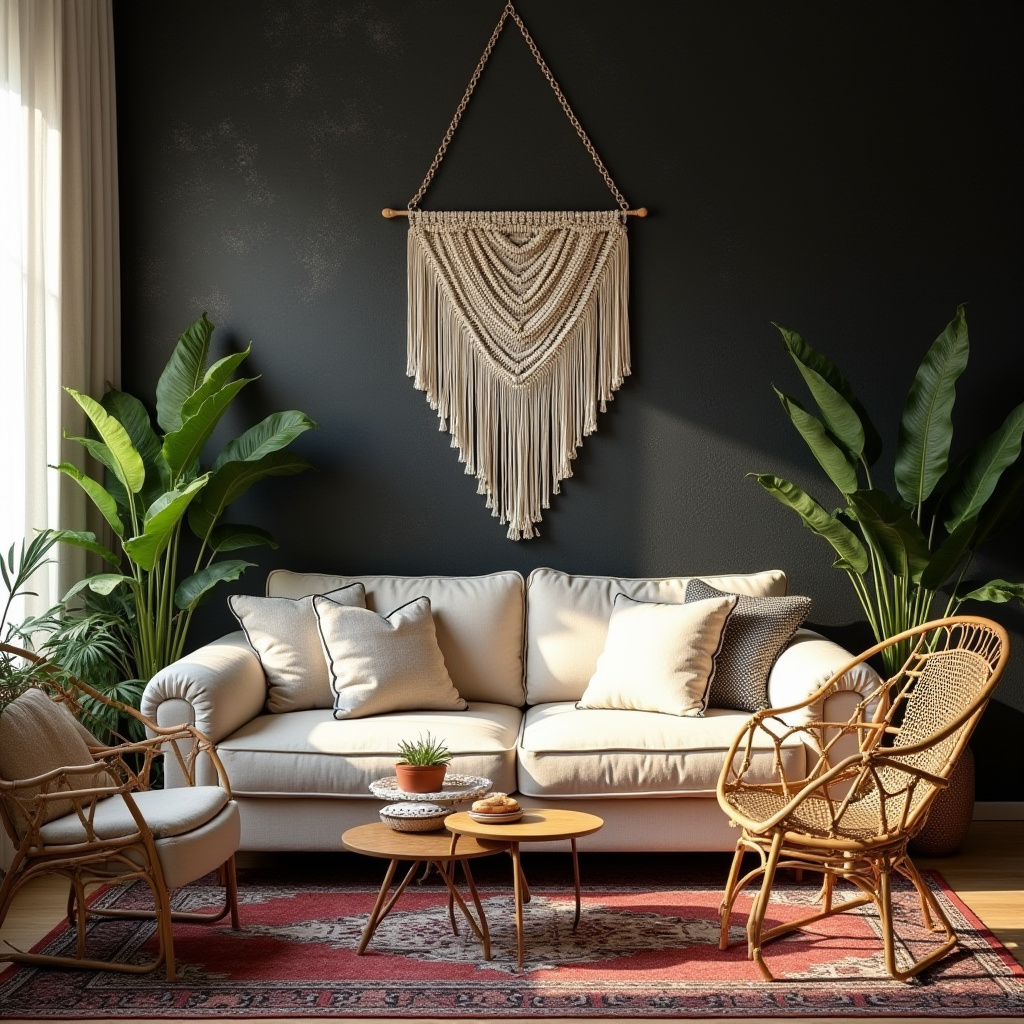 black accent wall ideas 11