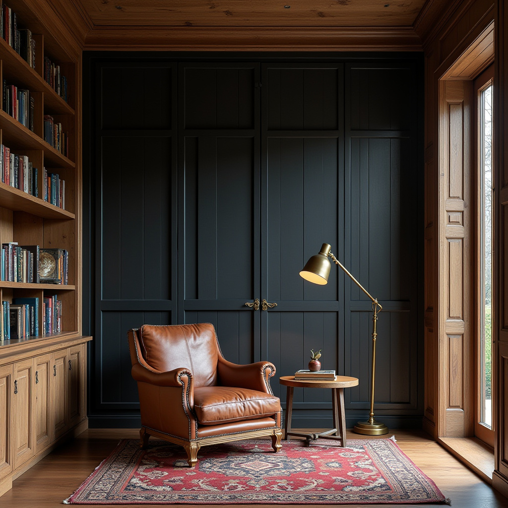 black accent wall ideas 15