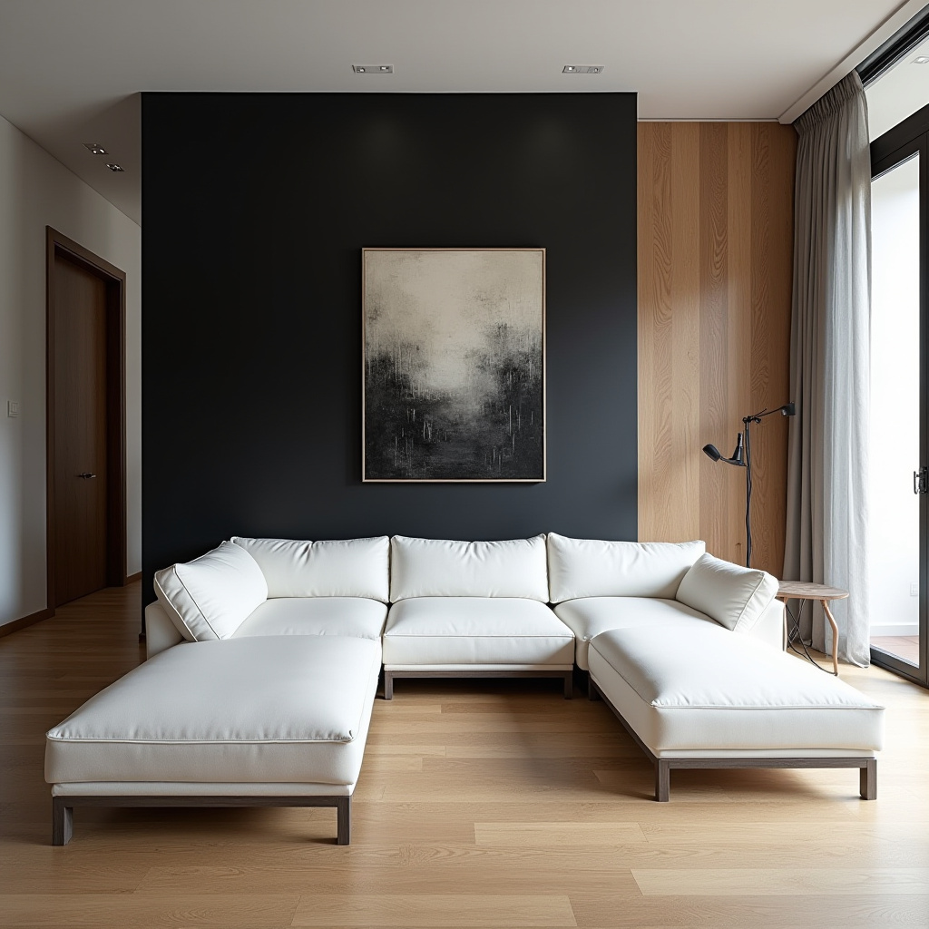 black accent wall ideas 2