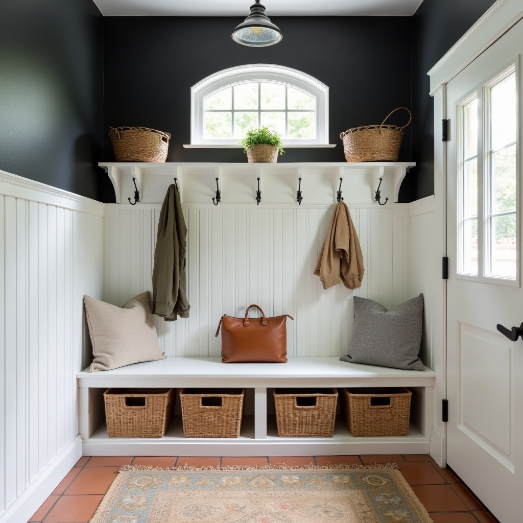 black accent wall ideas 25