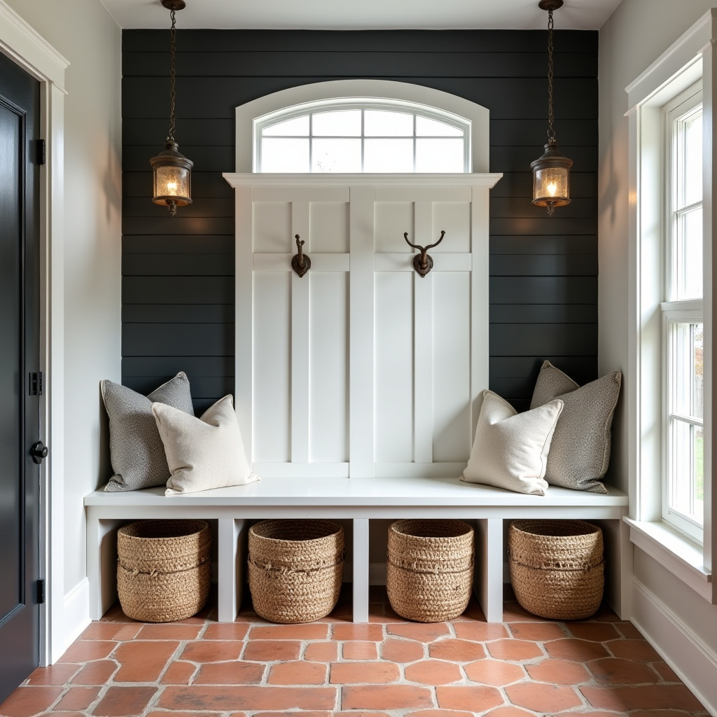 black accent wall ideas 26
