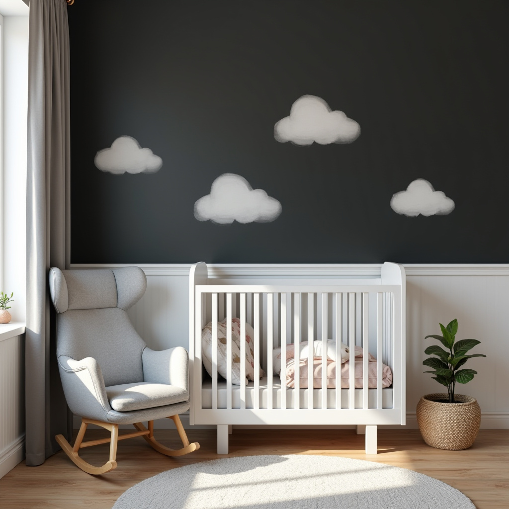 black accent wall ideas 28