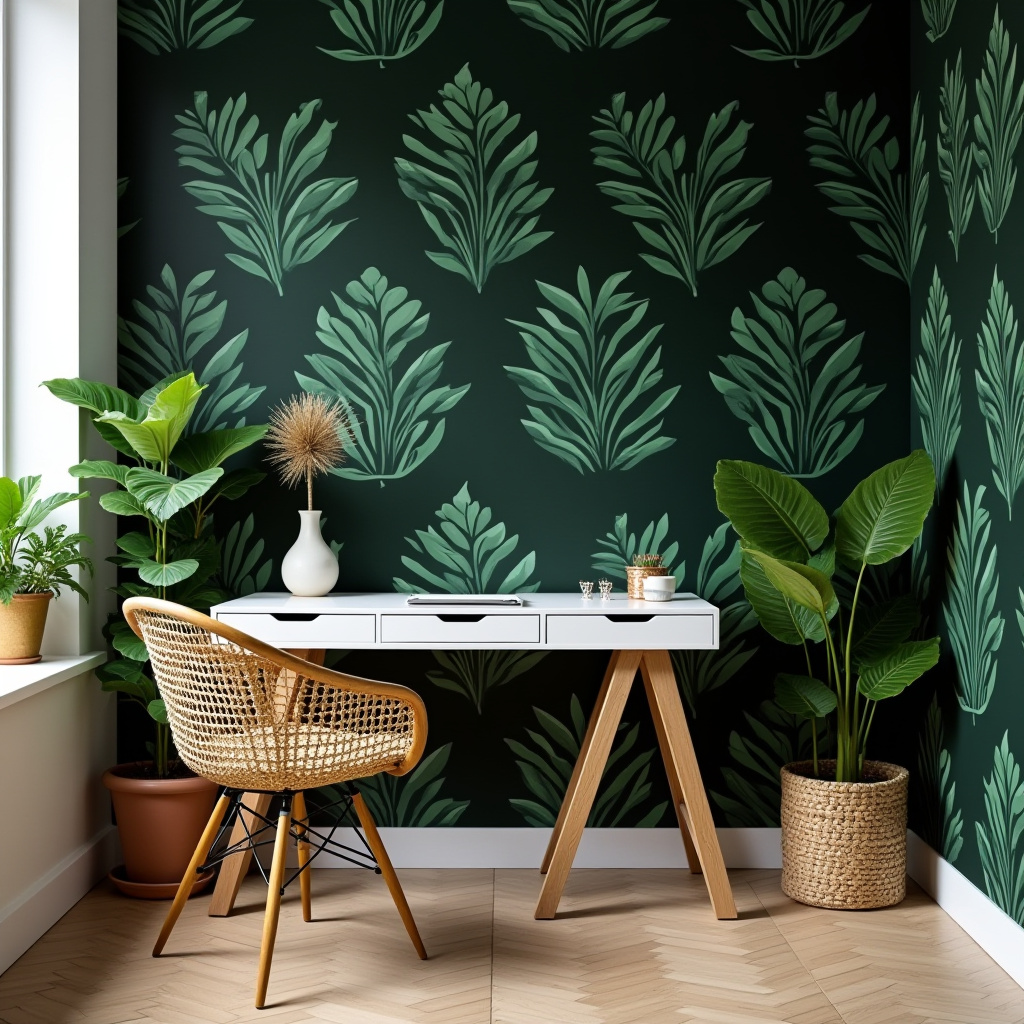 black accent wall ideas 32