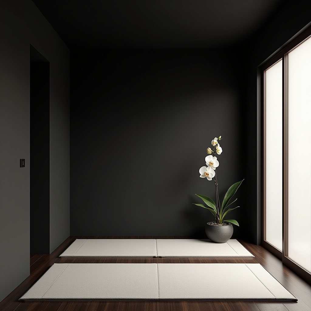 black accent wall ideas 37