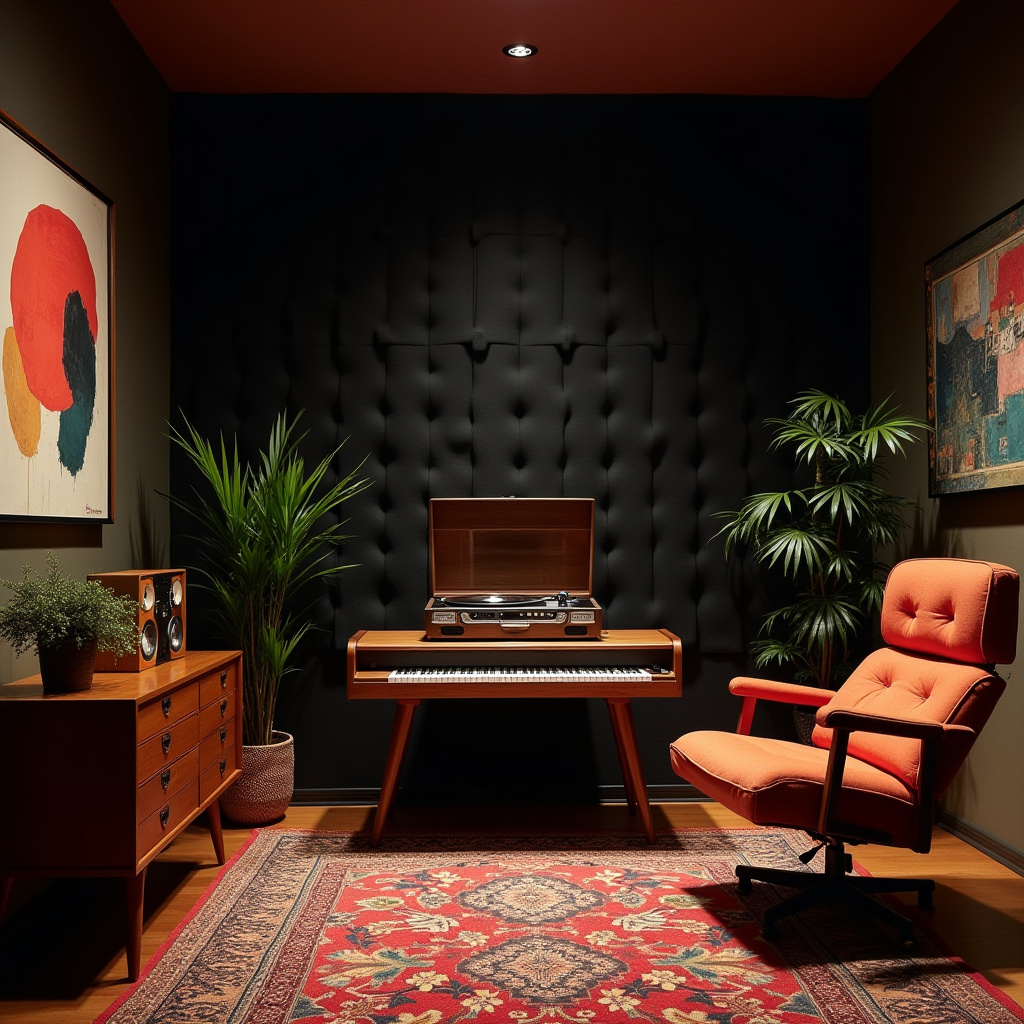 black accent wall ideas 40