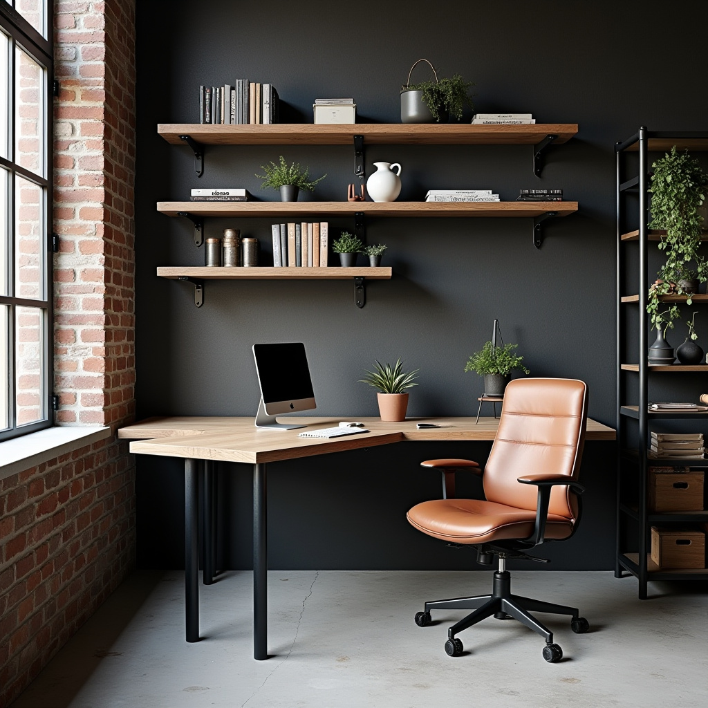 black accent wall ideas 6