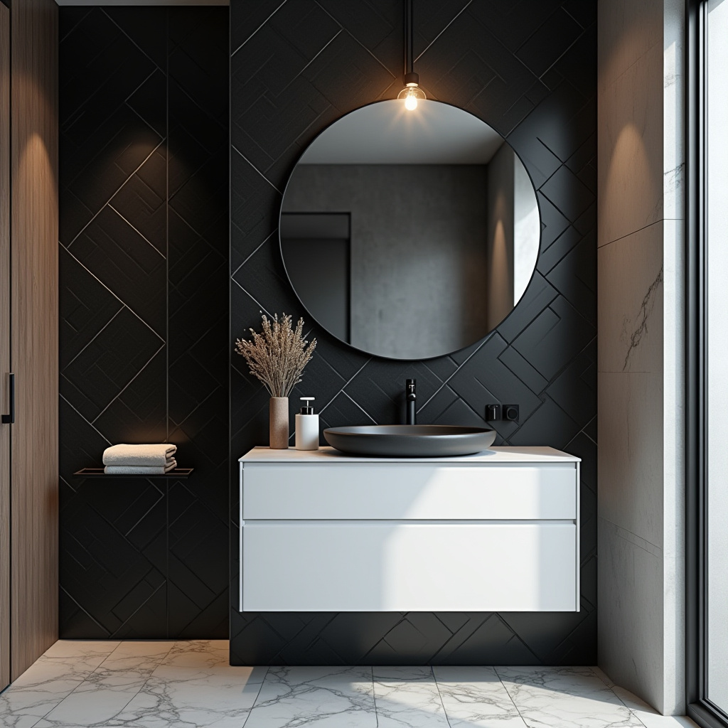 black accent walls 11